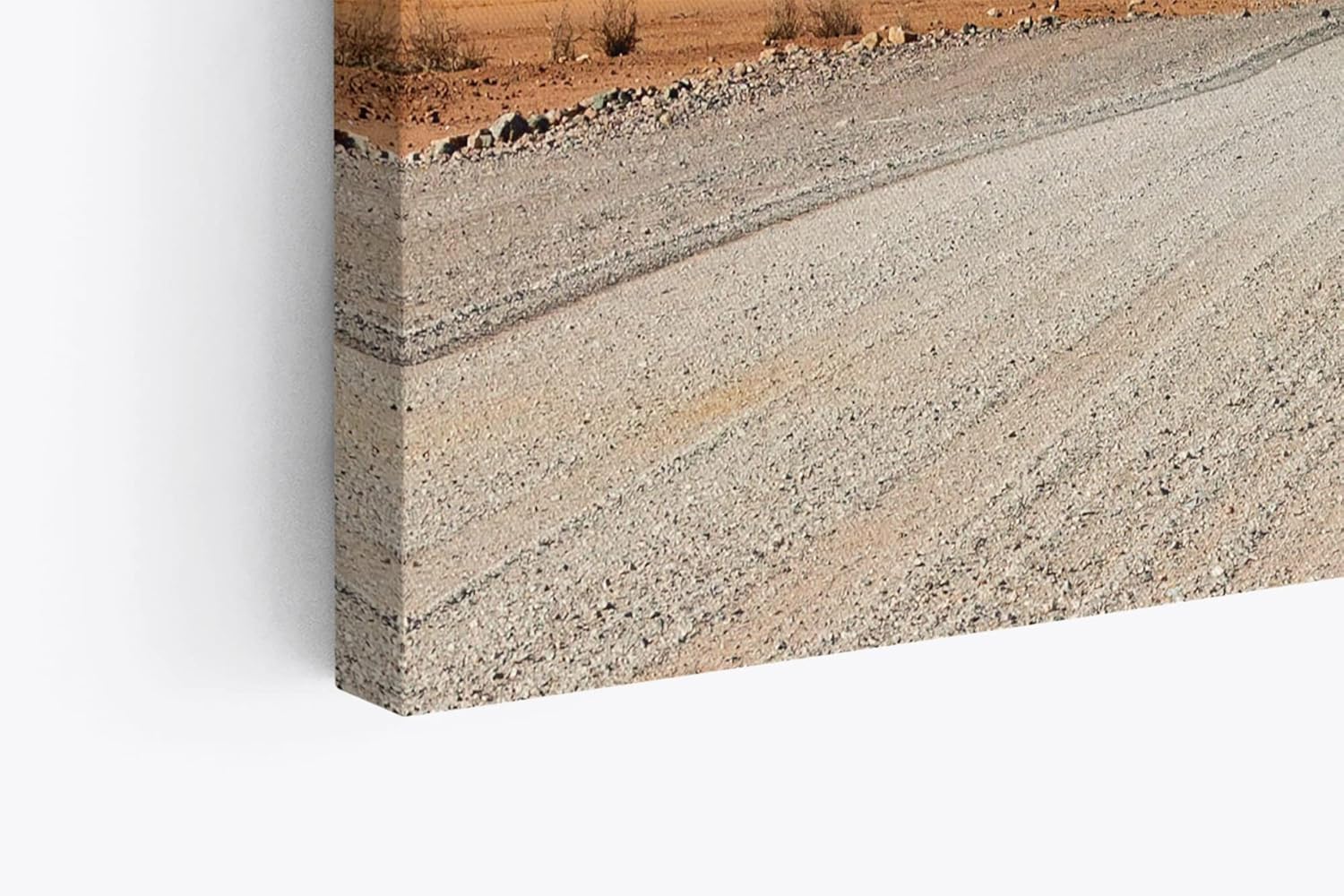 Paul Sinus Wandbild 120x80cm Namibia Afrika Wüstenlandschaft Straße Berge