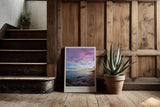 Paul Sinus Kunstdruck 40x60cm Pastel Horizon Himmel über ruhigem Meer Where Sky Dreams in Color