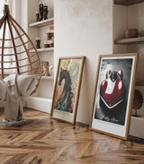 Paul Sinus Leinwandbild 60x90cm Stratos Aero Leinwandbild sportlicher, aerodynamischer Fahrzeugentwurf mit perfektem Design und grenzenloser Power