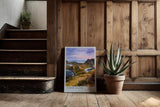 Paul Sinus Kunstdruck 40x60cm Padar Island Indonesien – tropische Insellandschaft mit Buchten und Bergen bei Sonnenaufgang