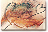 Sinus Art Wandbild 120x80cm Die dynamischen Linien und Flächen wirken wie fließende Energie in leuchtenden Farben