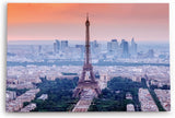 Paul Sinus Wandbild 120x80cm Eiffelturm Paris Großstadt Skyline Frankreich Wolkenkratzer