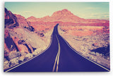 Paul Sinus Wandbild 120x80cm Straße Arizona USA Steppe Berge Sonnenschein