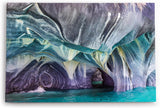 Paul Sinus Wandbild 120x80cm Catedral de Marmol Kalksteinküste Chile Grotte Steinformation
