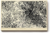 Paul Sinus Wandbild 120x80cm Abstrakte Schwarz Weiss Linienstruktur Moderne Kunst Minimalistisches Grafikmotiv für Wohnzimmer Büro Flur