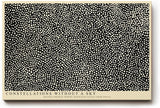 Paul Sinus Wandbild 120x80cm Abstraktes Sternenpunkt Muster Schwarz Weiss moderne grafische Kunst