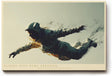 Paul Sinus Wandbild 120x80cm Astronaut im freien Flug moderne Space Kunst futuristische Weltraum Wanddekoration