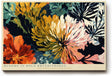 Paul Sinus Wandbild 120x80cm Blooms in Bold Brushstrokes moderne Blumen Malerei abstrakte florale Kunst Poster für Wohnzimmer Schlafzimmer Büro