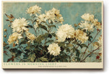 Paul Sinus Wandbild 120x80cm Blumen Im Morgenlicht Florale Kunst LeinWandbild 120x80cm Elegante Natur Wanddekoration