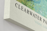 Paul Sinus Wandbild in 40x60cm Clearwater Path Malerischer Gebirgsbach mit klaren Wasserläufen