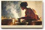 Paul Sinus Wandbild 120x80cm Ethiopian Coffee Ritual Traditionelle Kaffee Zeremonie Kultur Kunst fuer Wohnzimmer Kueche und Esszimmer