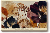 Paul Sinus Wandbild 120x80cm Fragile Blooms in Still Air botanische Trockenblumen Komposition Kunst Poster für Wohnzimmer Schlafzimmer