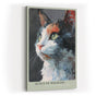 Paul Sinus Wandbild in 40x60cm Queen of Whiskers – ausdrucksstarkes Katzenportrait in moderner Bilder für elegante Raumgestaltung