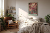 Paul Sinus Wandbild in 40x60cm Spring Blossoms – romantische Kirschblüten im sanften Frühlingslicht in zarter Farbgestaltung
