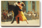 Paul Sinus Wandbild 120x80cm Tango in Buenos Aires Leidenschaftlicher Tanz Szene Moderne Kunst fuer Wohnzimmer Schlafzimmer und Büro