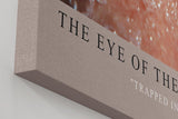 Paul Sinus Wandbild in 40x60cm The Eye of the Current – fesselndes Unterwasser-Augenporträt mit intensiver Farbund Detailwirkung für moderne Raumgestaltung