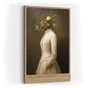 Paul Sinus Wandbild in 40x60cm The Floral Portrait – Stilvolle Kunst mit floraler Symbolik und zeitloser Eleganz