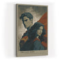 Paul Sinus Wandbild in 40x60cm The Last Hope – Superman und Frau in epischer Pose, moderne Kunst mit starker Symbolik