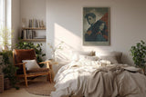 Paul Sinus Wandbild in 40x60cm The Last Hope – Superman und Frau in epischer Pose, moderne Kunst mit starker Symbolik