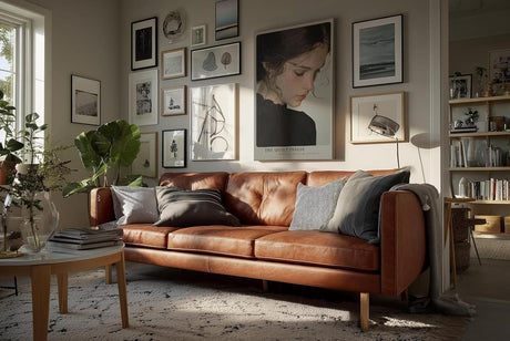 Paul Sinus Wandbild in 40x60cm The Quiet Inside – Ausdrucksstarkes Porträt einer jungen Frau mit sanft gesenktem Blick, Bilder in moderner Interpretation, edel und zeitlos für stilvolle Wohnräume