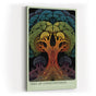 Paul Sinus Wandbild in 40x60cm Tree of Consciousness – farbenprächtiger Baum mit symmetrischer Struktur, abstrakte Naturmetapher