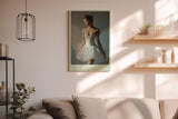 Paul Sinus Wandbild in 40x60cm White Elegance – stilvolles Ballettmotiv in klassischer Darstellung für zeitlose Raumgestaltung