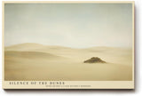 Paul Sinus Wandbild 120x80cm Wuestenlandschaft minimalistisch beige Sandduenen Natur Kunstdruck grosses Kunstbild ruhige Wanddekoration fuer Wohnzimmer Büro Flur