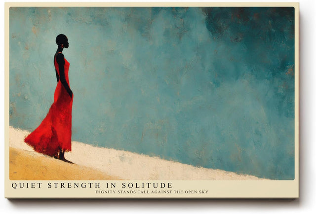 Paul Sinus Wandbild 120x80cm moderne Figur Kunst rot blau minimalistische Malerei Kunstdruck grosses Kunstbild elegante Wanddekoration fuer Wohnzimmer Büro