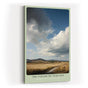 Paul Sinus Wandbild in 40x60cm toskanische Felder unter imposantem Himmel – mediterranes Landschaftsmotiv für warme Wohnakzente