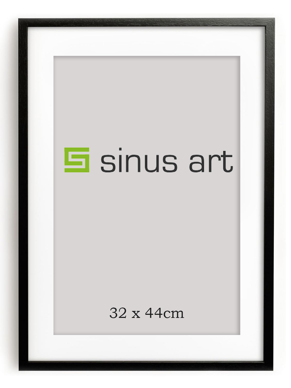 Dein persönliches Wandbild SOFORT ONLINE Upload gerahmt in 32x44cm Sinus Art