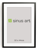 Dein persönliches Wandbild SOFORT ONLINE Upload gerahmt in 32x44cm Sinus Art