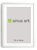 Dein persönliches Wandbild SOFORT ONLINE Upload gerahmt in 32x44cm Sinus Art