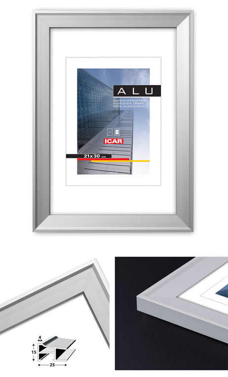 Alurahmen ALU in 3 Farben und vielen Größen  – Eleganz und Stabilität für deine Bilder Sinus Art GmbH Jena