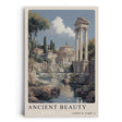Paul Sinus Leinwandbild 40x60cm Ancient Beauty – Rom, Antike, Architektur, Ruinen, Historisch, Klassisch, Erbe, Italien, Monument, Kultur, Geschichte