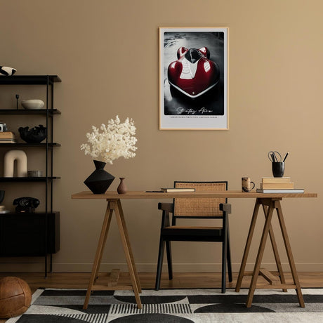 Paul Sinus Leinwandbild 60x90cm Stratos Aero Leinwandbild sportlicher, aerodynamischer Fahrzeugentwurf mit perfektem Design und grenzenloser Power
