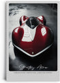 Paul Sinus Leinwandbild 60x90cm Stratos Aero Leinwandbild sportlicher, aerodynamischer Fahrzeugentwurf mit perfektem Design und grenzenloser Power
