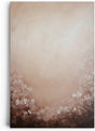 Paul Sinus 60x90cm Wandbild Blütenrahmen in Beige – Zurückhaltende Eleganz mit floraler Tiefe Blume
