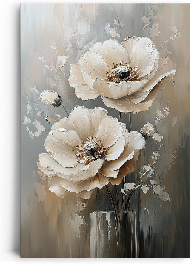 Paul Sinus 60x90cm Wandbild Magische Blütenpracht – Faszinierende Blumenkomposition als stilvolles florales Kunstwerk