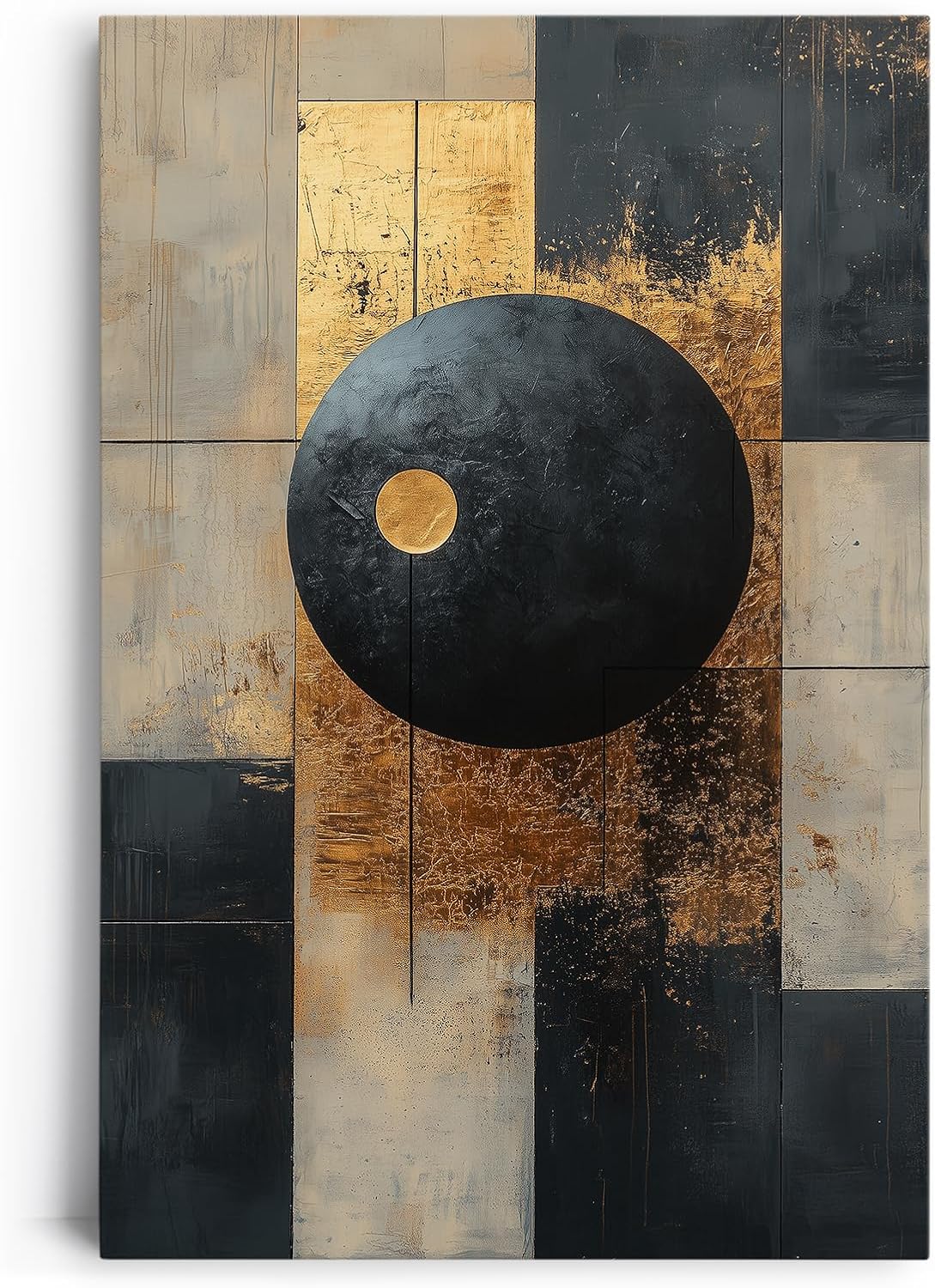 Paul Sinus 60x90cm Wandbild, Meisterwerk in Fokusgeometrie – Eleganz trifft auf perfekte Harmonie und Tiefe