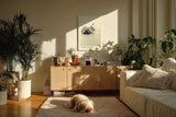 Paul Sinus Kunstdruck 40x60cm Adrift Memory mit gestrandeten Schiffswrack im Wasser