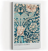 Paul Sinus Kunstdruck 40x60cm Antique Flora nostalgisches Blumenornament mit klassischem Charme und filigraner Struktur