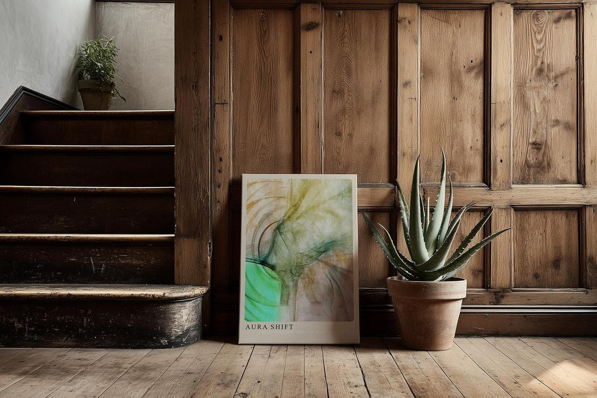 Paul Sinus Kunstdruck 40x60cm Aura Shift Licht Energie Bewegung Staub Abstrakt Sanft