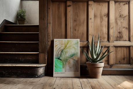Paul Sinus Kunstdruck 40x60cm Aura Shift Licht Energie Bewegung Staub Abstrakt Sanft