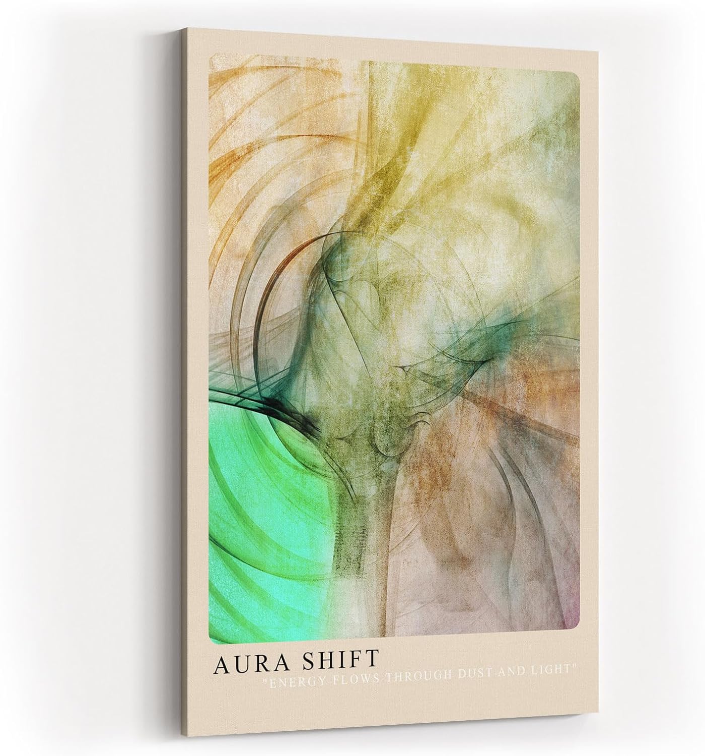 Paul Sinus Kunstdruck 40x60cm Aura Shift Licht Energie Bewegung Staub Abstrakt Sanft