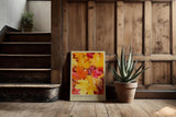 Paul Sinus Kunstdruck 40x60cm Autumn Leaves – leuchtende Herbstblätter in Gold, Rot und Orange