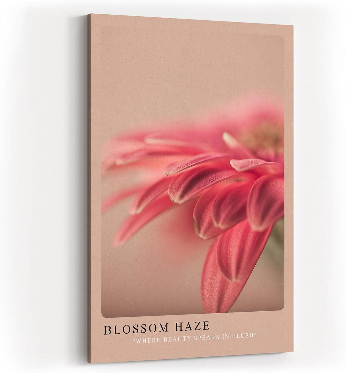 Paul Sinus Kunstdruck 40x60cm Blossom Haze – Zartrosa Blütentraum mit weichem Fokus