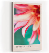 Paul Sinus Kunstdruck 40x60cm Blushed Flow mit weichen Blütenblättern in zarten Farbtönen