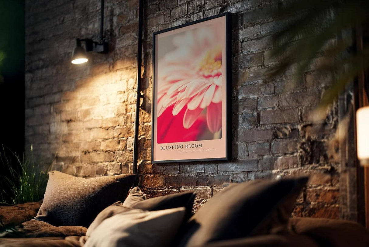 Paul Sinus Kunstdruck 40x60cm Blushing Bloom – Poesie in Rosa mit weichem Fokus