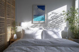 Paul Sinus Kunstdruck 40x60cm Caribbean Sea – türkisblaues Meer unter dramatischem Himmel