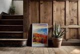 Paul Sinus Kunstdruck 40x60cm Carpathian Mountains im Herbst – Farbenprächtige Waldlandschaft aus Rumänien